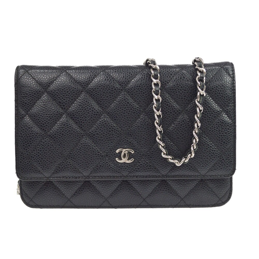 Chanel Vintage Wallet on Chain Quilted Lambskin